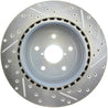 StopTech Select Sport 05-07 Subaru Impreza (DOES NOT FIT WRX/STI) Slotted / Drilled Right Rear Rotor Stoptech