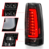 ANZO 1999-2000 Cadillac Escalade LED Taillights Black Housing Clear Lens Pair ANZO