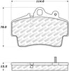 StopTech Street Select Brake Pads w/ Hardware - Front Stoptech