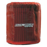 Injen Red Water Repellant Pre-Filter fits X-1021 6in Base / 6-7/8in Tall / 5-1/2in Top Injen