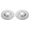 Power Stop 06-11 Hyundai Azera Front Evolution Drilled & Slotted Rotors - Pair PowerStop