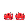 Power Stop 09-10 Pontiac Vibe Front Red Calipers w/Brackets - Pair PowerStop