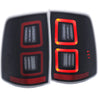 ANZO LED Black 13-17 Dodge Ram 1500/2500/3500 LED Taillights Black ANZO