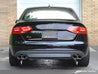 AWE Tuning Audi B8 A4 Touring Edition Exhaust - Quad Tip Polished Silver Tips AWE Tuning