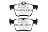 EBC 2014+ Audi A3 1.8 Turbo (w/Electronic Parking Brake) Ultimax2 Rear Brake Pads EBC