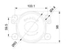 Oracle 100mm 15W Driving Beam LED Emitter - 6000K ORACLE Lighting