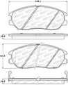 StopTech Street Brake Pads Stoptech