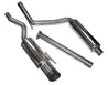 Injen 06-09 Civic Si Coupe Only 60mm Cat-back Exhaust w/ Titanium Tip Injen