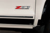 Putco 17-20 Ford SuperDuty Reg Cab 8ft Box - 10pcs - 4.25in Wide Black Platinum Rocker Panels Putco