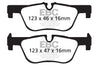 EBC 14+ BMW 228 Coupe 2.0 Turbo ATE calipers Ultimax2 Rear Brake Pads EBC