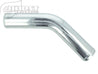 BOOST Products Aluminum Elbow 45 Degrees with 1-1/2" OD, Mandrel Bent, Polished BOOST Products