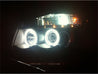 Spyder Nissan Titan 04-14/Armada 04-07 Projector Headlights CCFL Halo LED Blk PRO-YD-NTI04-CCFL-BK SPYDER