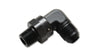 Vibrant -8AN to 3/8in NPT Male Swivel 90 Degree Adapter Fitting Vibrant