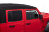 Putco 20-21 Jeep Gladiator JT/JL Element Tinted Window Visors (Front Only) Putco