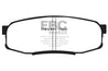 EBC 08+ Lexus LX570 5.7 Ultimax2 Rear Brake Pads EBC