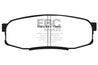 EBC 08+ Lexus LX570 5.7 Extra Duty Rear Brake Pads EBC