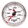 Autometer C2 52mm Mechanical 120-240 Deg F Water Temperature Gauge AutoMeter