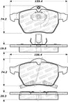 StopTech Street Select Brake Pads - Front Stoptech