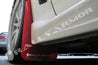 Rally Armor 08-17 Mitsubishi EVO X Red UR Mud Flap w/ White Logo Rally Armor
