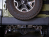 aFe Rebel Series 2.5in 409 SS Axle-Back Exhaust Polished 07-18 Jeep Wrangler (JK) V6-3.6L/3.8L aFe