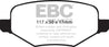 EBC 11-14 Ford Edge 2.0 Turbo Ultimax2 Rear Brake Pads EBC