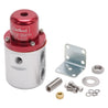 Edelbrock Fuel Pressure Regulator Carbureted 160 GPH 5-10 PSI 3/8In In/Out Retunless Red/Clear Edelbrock