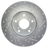 StopTech Select Sport 06-08 Honda Civic GX / 98-02 Accord V7 Slotted and Drilled Right Front Rotor Stoptech