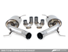 AWE Tuning BMW F10 M5 Touring Edition Axle-Back Exhaust Chrome Silver Tips AWE Tuning