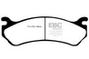 EBC 02 Cadillac Escalade 5.3 (Akebono rear caliper) Yellowstuff Front Brake Pads EBC