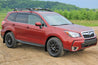 Rally Armor 14-18 Subaru Forester Black Mud Flap w/ Red Logo Rally Armor