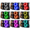 Oracle 07-13 Chevy Silverado SMD HL - Black - Round Style - ColorSHIFT w/ Simple Controller ORACLE Lighting