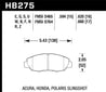 Hawk Honda 98-02 Accord / 06-11 Civic / Polaris Slingshot HT-10 Race Front Brake Pads (Two Pads/Box) Hawk Performance