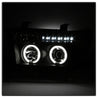 Spyder Toyota Tundra 07-13 Projector Headlights CCFL Halo LED Blk PRO-YD-TTU07-CCFL-BK SPYDER