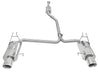 aFe Takeda Exhaust 2.25in to 2in Dia 304SS Cat-Back w/Polished Tips 08-12 Honda Accord Coupe V6 3.5L aFe