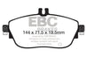 EBC 13+ Mercedes-Benz CLA250 2.0 Turbo Ultimax2 Front Brake Pads EBC