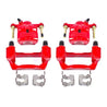 Power Stop 09-13 Subaru Forester Rear Red Calipers w/Brackets - Pair PowerStop