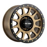 Method MR305 NV 17x8.5 0mm Offset 8x6.5 130.81mm CB Method Bronze/Black Street Loc Wheel Method Wheels