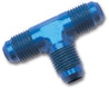 Russell Performance -16 AN NPT Flare Tee Fitting (Blue) Russell
