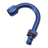 Russell Performance -6 AN Twist-Lok 150 Degree Hose End (1in Radius) Russell