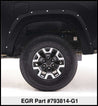EGR 11-15 Ford Super Duty Bolt-On Look Color Match Fender Flares - Set - Carbon Black EGR
