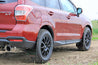 Rally Armor 14-18 Subaru Forester Black Mud Flap w/ Grey Logo Rally Armor