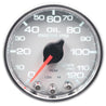 Autometer Spek-Pro 2-1/16in 0-120 PSI Digital Stepper Motor w/Peak & Warn Oil Pressue Gauge AutoMeter