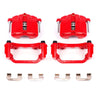 Power Stop 00-03 Cadillac DeVille Rear Red Calipers w/Brackets - Pair PowerStop