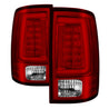 Spyder 13-14 Dodge Ram 1500 LED Tail Lights - Red Clear ALT-YD-DRAM13V2-LED-RC SPYDER