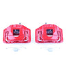 Power Stop 05-06 Audi A4 Front Red Calipers w/Brackets - Pair PowerStop