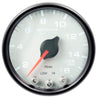 Autometer Spek-Pro Gauge Nitrous Press 2 1/16in 1600psi Stepper Motor W/Peak & Warn Wht/Blk AutoMeter