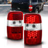 ANZO 2000-2006 Chevrolet Suburban LED Taillights Red/Clear ANZO