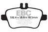 EBC 13+ Mercedes-Benz CLA250 2.0 Turbo Redstuff Rear Brake Pads EBC