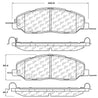 StopTech Street Touring Brake Pads Stoptech