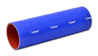 Vibrant 4 Ply Reinforced Silicone Straight Hose Coupling - 1.25in I.D. x 12in long (BLUE) Vibrant